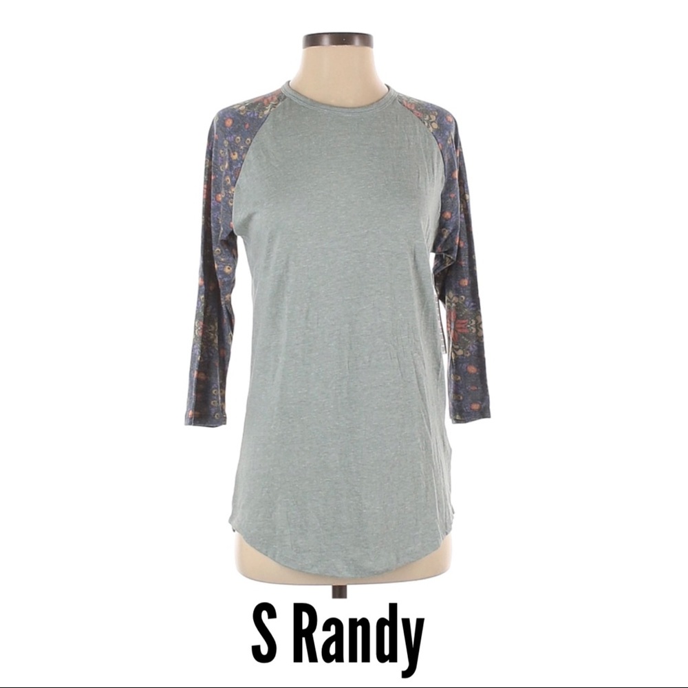 LuLaRoe Randy baseball tee